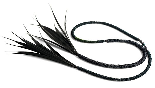 Lauren Simeoni, Poi Feathers Neckpiece